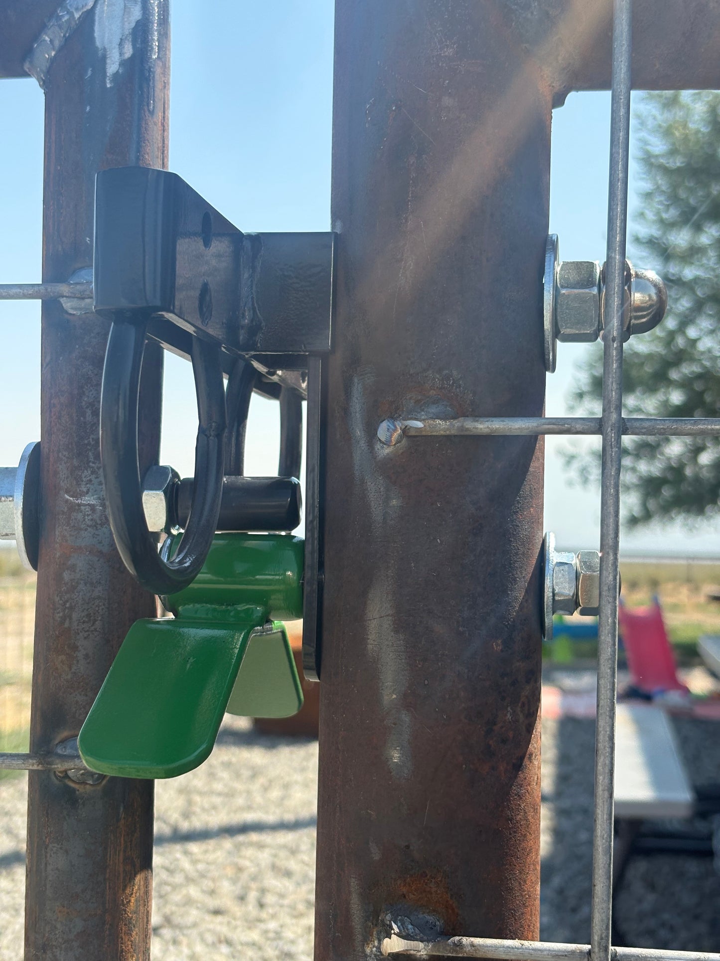 Accessible ADA Gate Latch