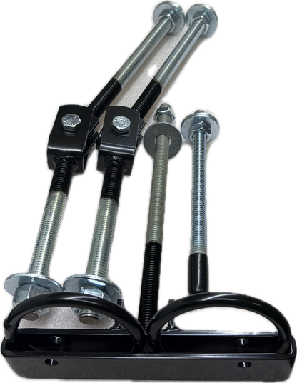 Latch Kit - 1 Double Ring Latch and 2 3/4" Hinges