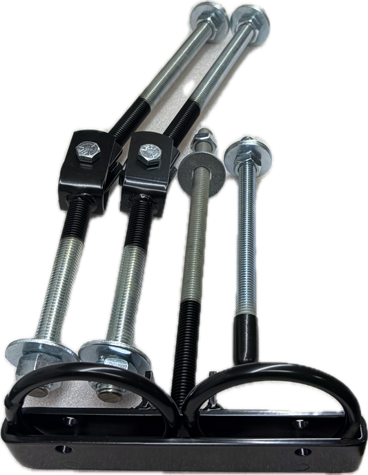 Latch Kit - 1 Double Ring Latch and 2 3/4" Hinges